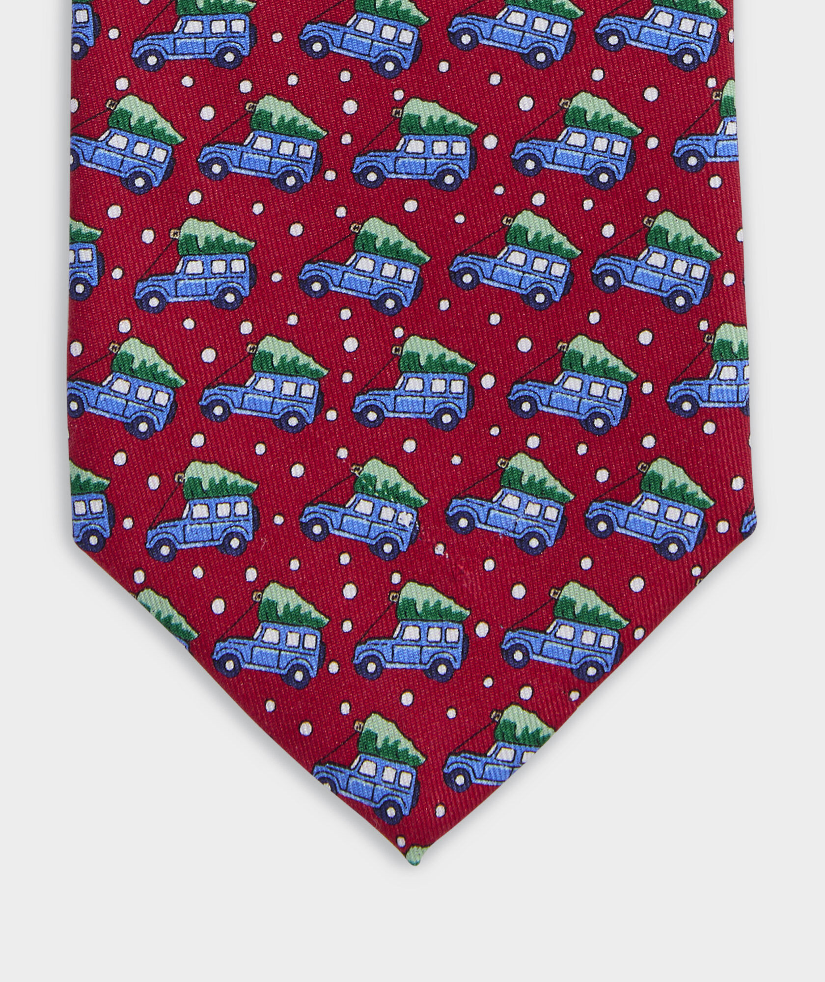 Boys' Truck & Tree Silk Tie | vineyard vines