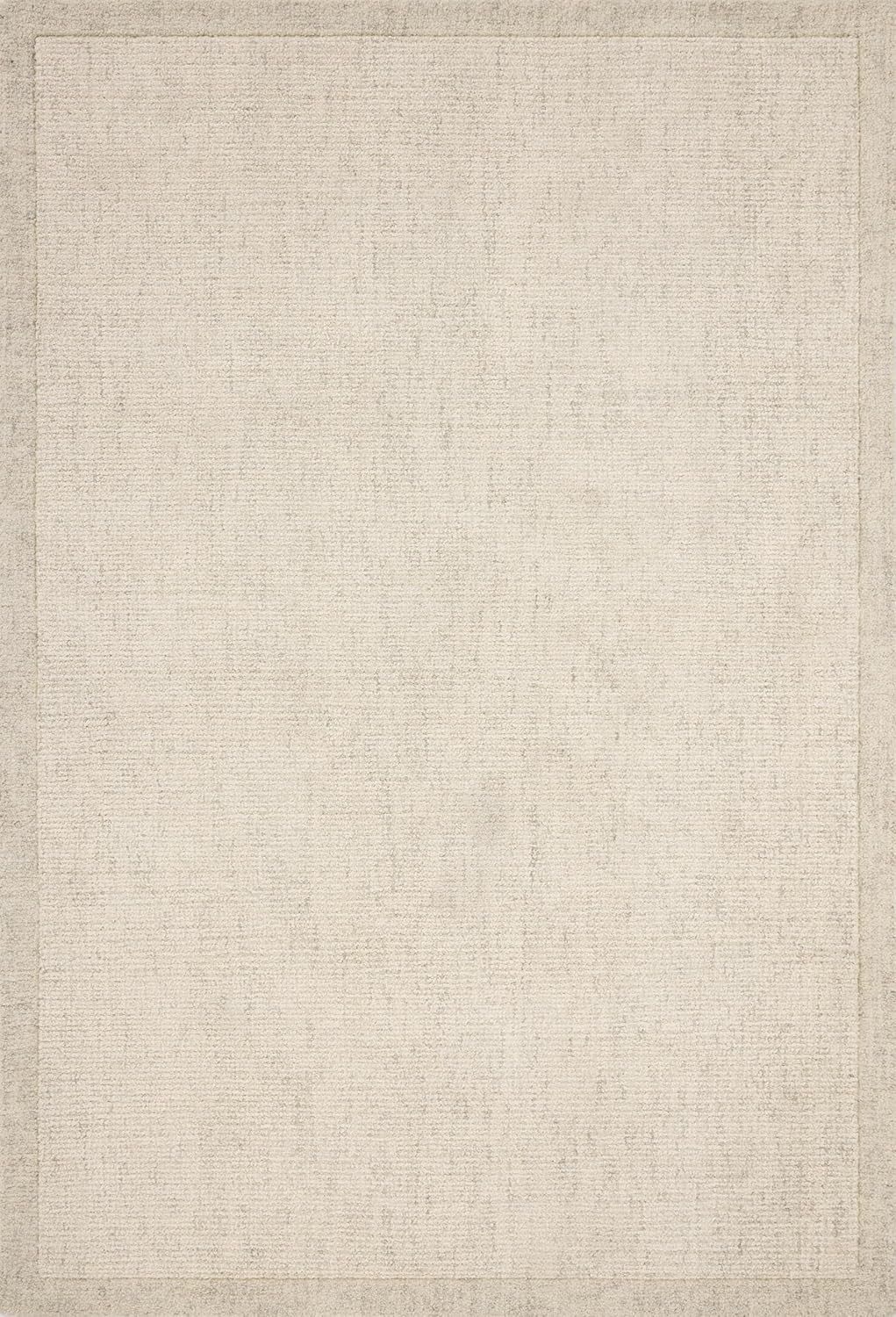 Loloi Magnolia Home by Joanna Gaines Henley Collection HNY-01 Ivory/Smoke 5'-0" x 7'-6" Area Rug | Amazon (US)