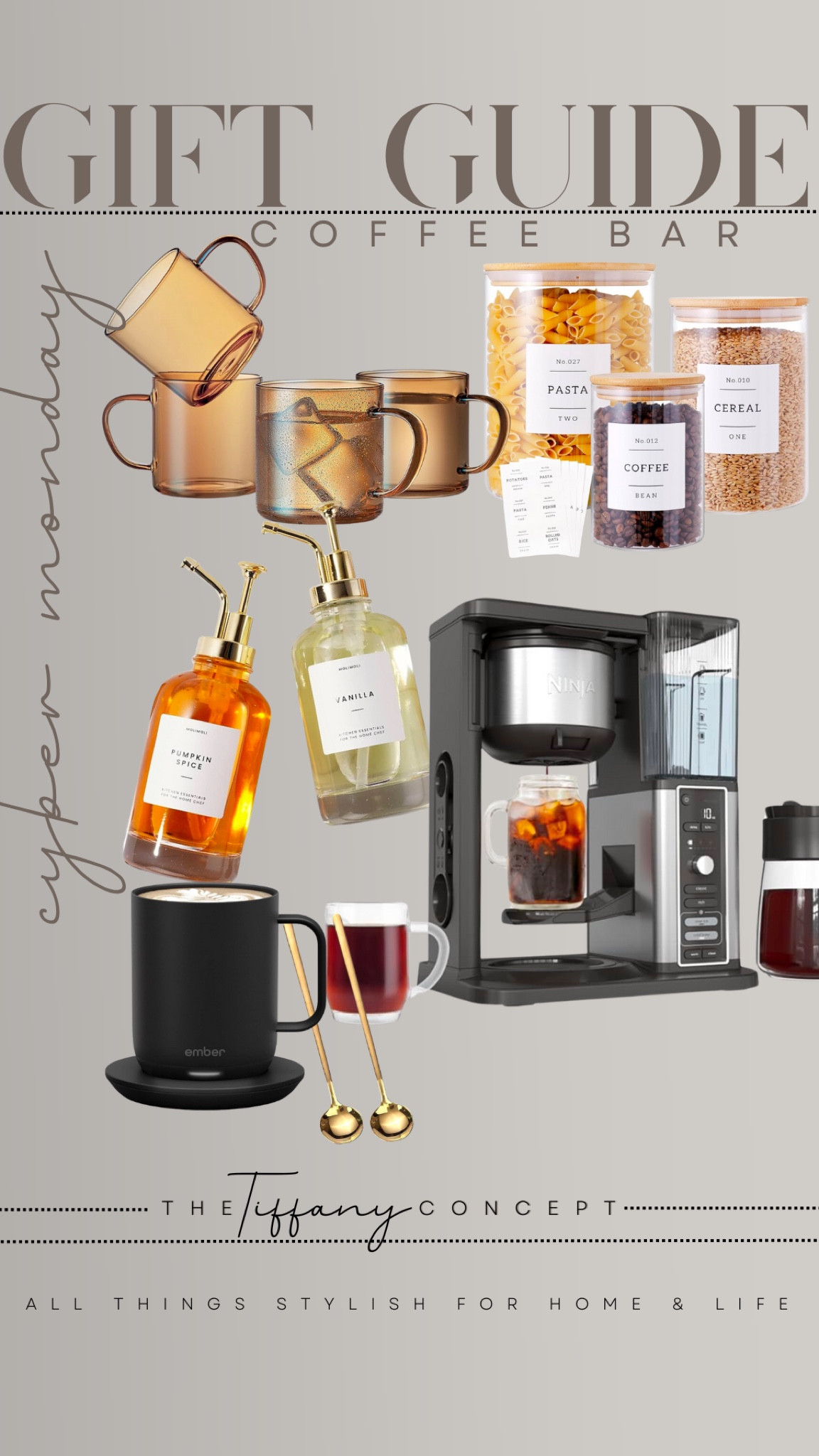 Elevate your coffee bar this season with these wonderful finds that are all ON SALE NOW during CYBER MONDAY at Amazon

#LTKSaleAlert #LTKCyberWeek #LTKGiftGuide