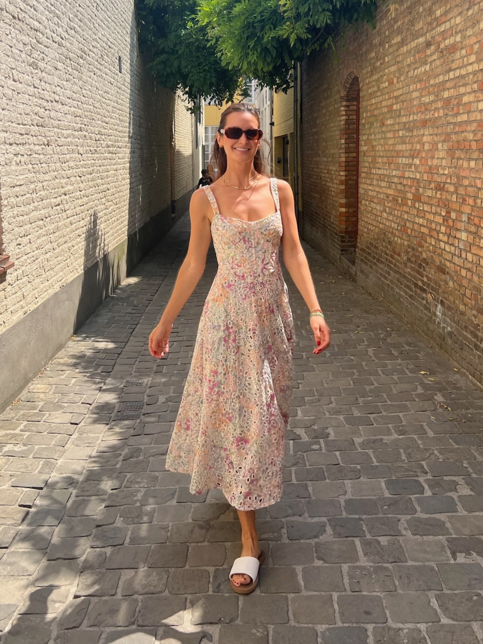 So comfy, great material very flattering corset dress #vacationfits