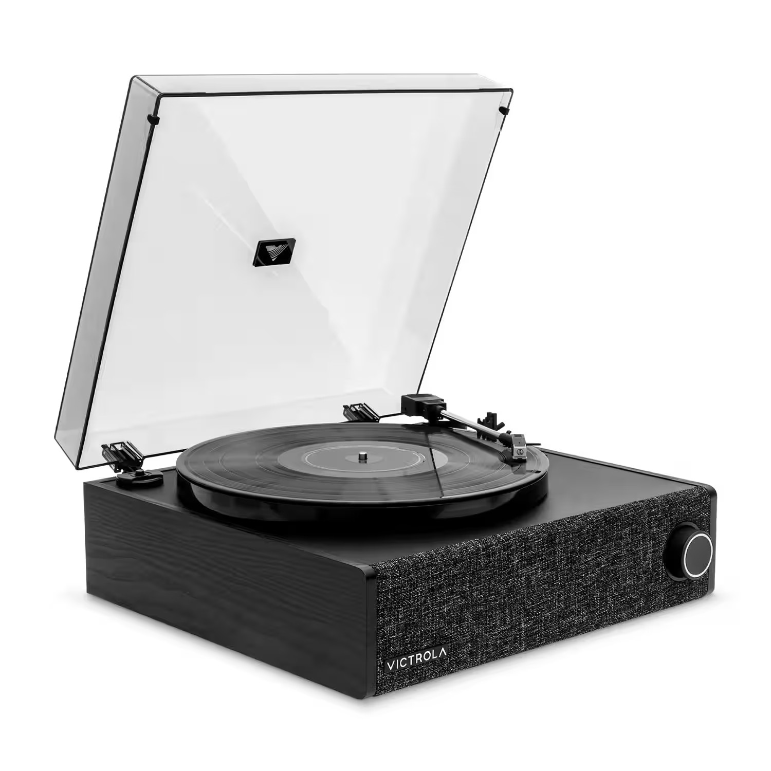 Victrola Eastwood LP Stereo Bluetooth Record Player with Bluetooth and 3 speed Turntable Black VT... | Best Buy U.S.