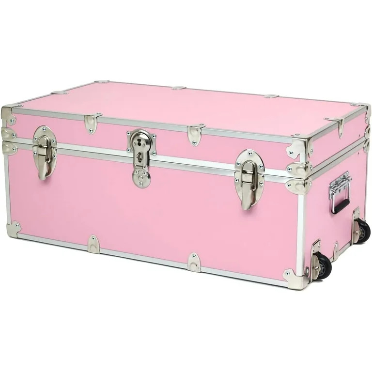 Rhino Trunk & Case Large Essential Summer Camp Trunk with Wheels - Camping Storage Chest - Ideal ... | Walmart (US)