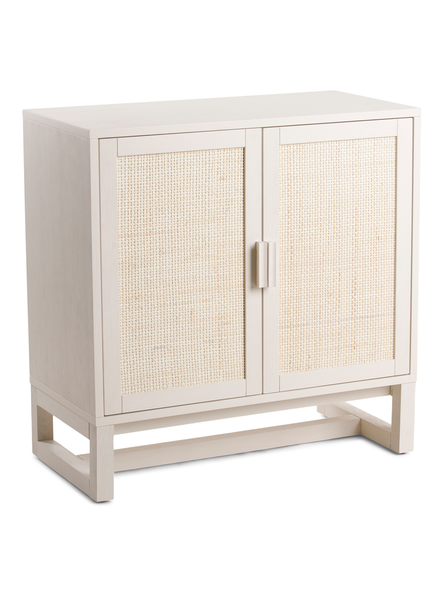 Two Door Cane Cabinet | Coastal | Marshalls | Marshalls