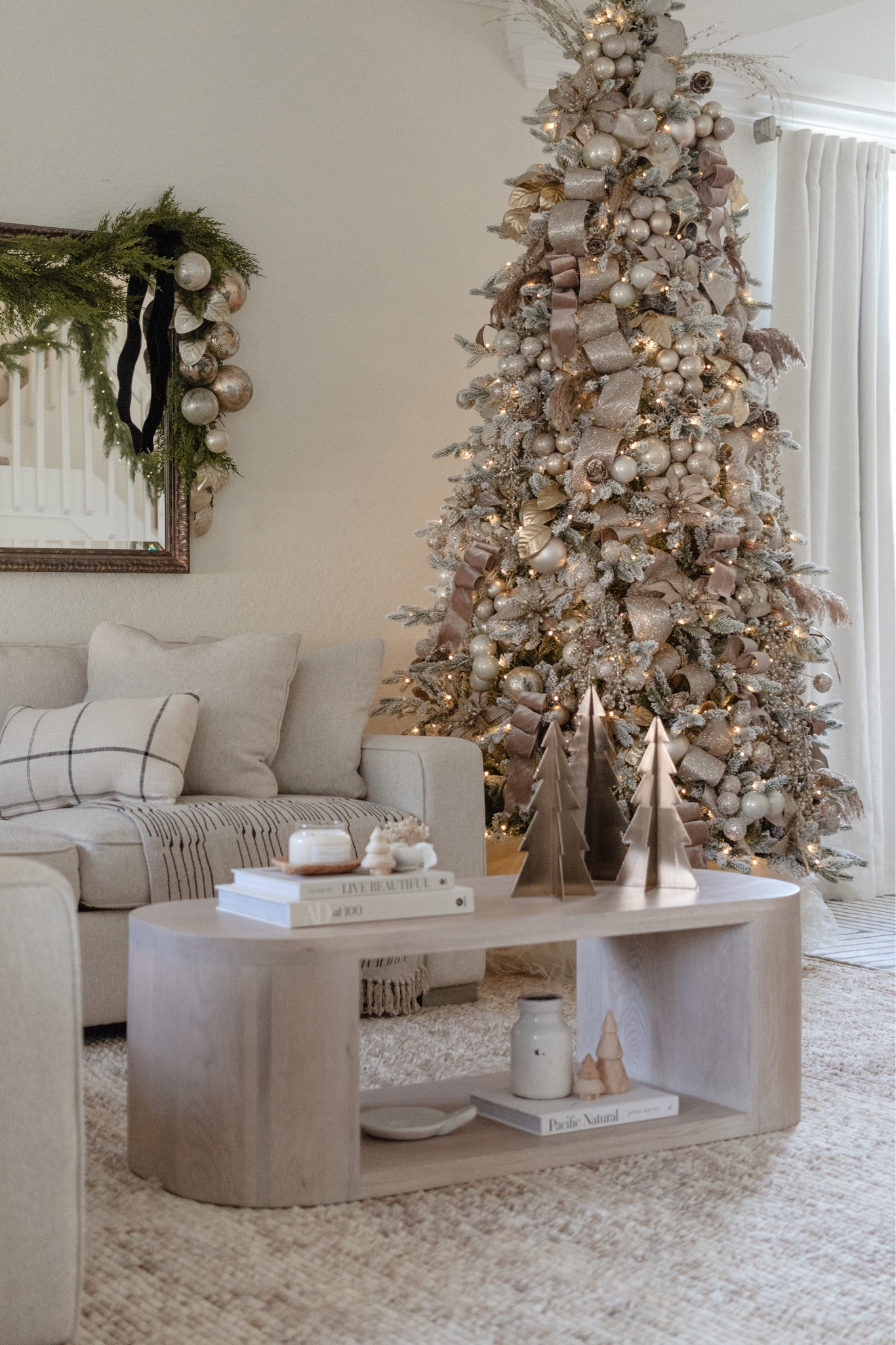 THIS GARLAND SOLD OUT LAST YEAR! Afloral Real Touch Norfolk Pine Garland - 60" if you truly love it, get it now 🫶🏼

#LTKsalealert #LTKHoliday #LTKSeasonal