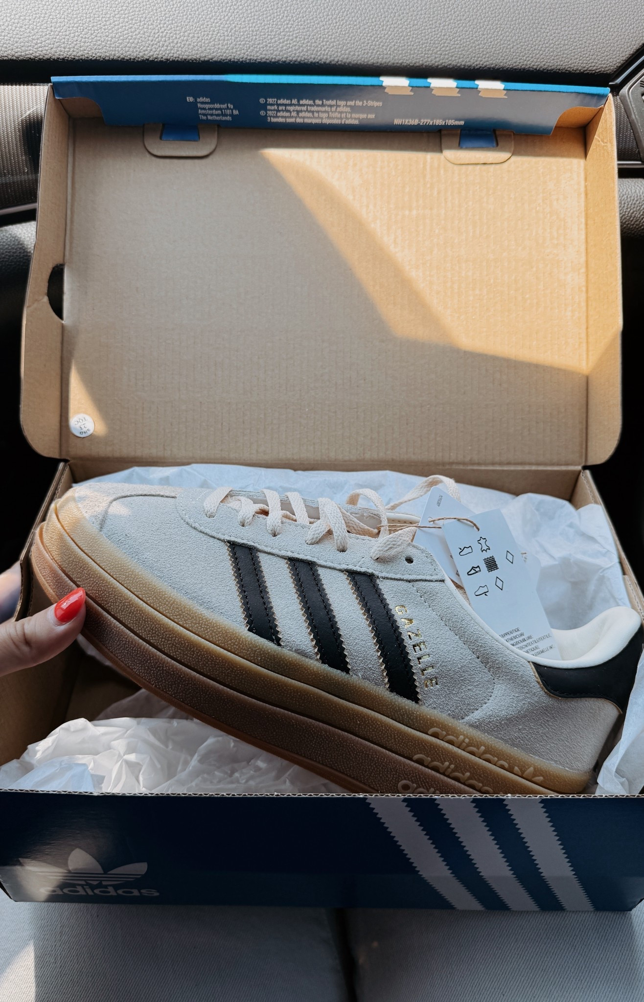 Select Adidas Gazelle Bold are 30-40% off & im obsessed!! I’m a sucker for a platform versatile sneaker! Perfect shoe for back to school/college! 

These run a bit big — I sized down a half size!  

#LTKFindsUnder100 #LTKStyleTip #LTKSaleAlert