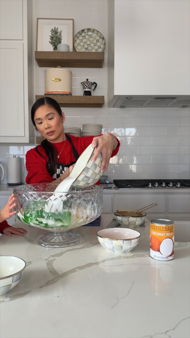 Getting ready for our party! Linking our new punch bowl that we love. Looks so pretty and matches our dispenser. I appreciate that it’s glass 

#LTKHome