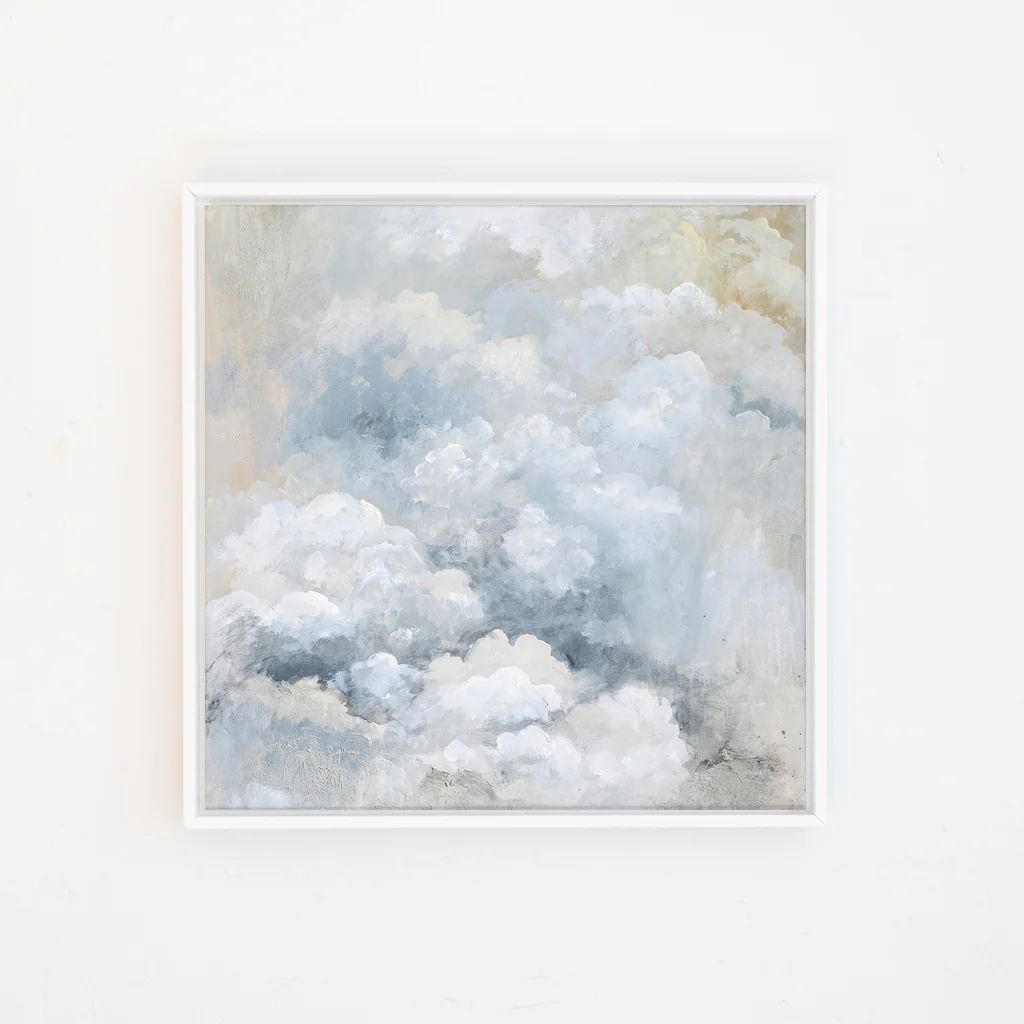 Dreamy Creamy Clouds (Square) | Lindsay Letters, LLC