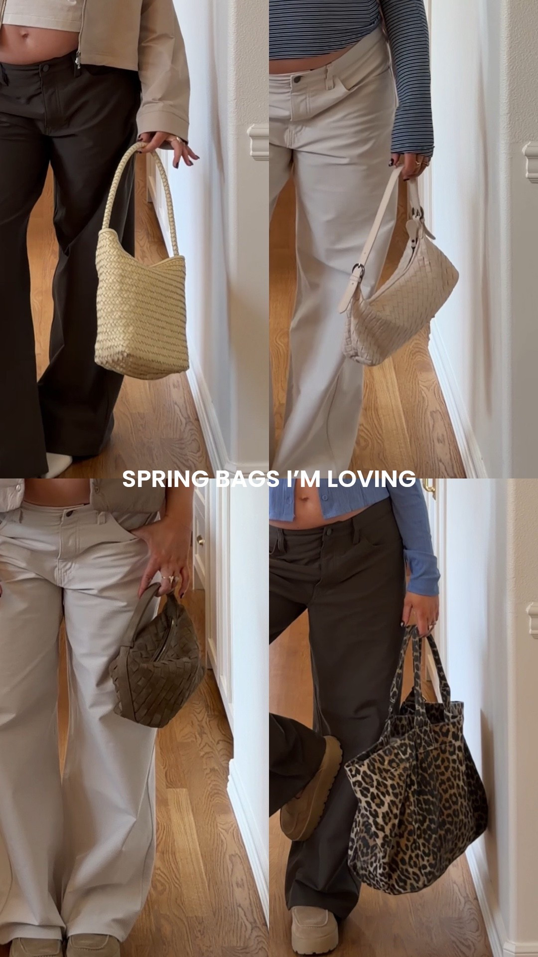 The exact bags from my reel I posted today! Had all of the for over a year except the yellow is new from Madewell!

#springstyle #bresheppard #springpurse 

#LTKgrwm