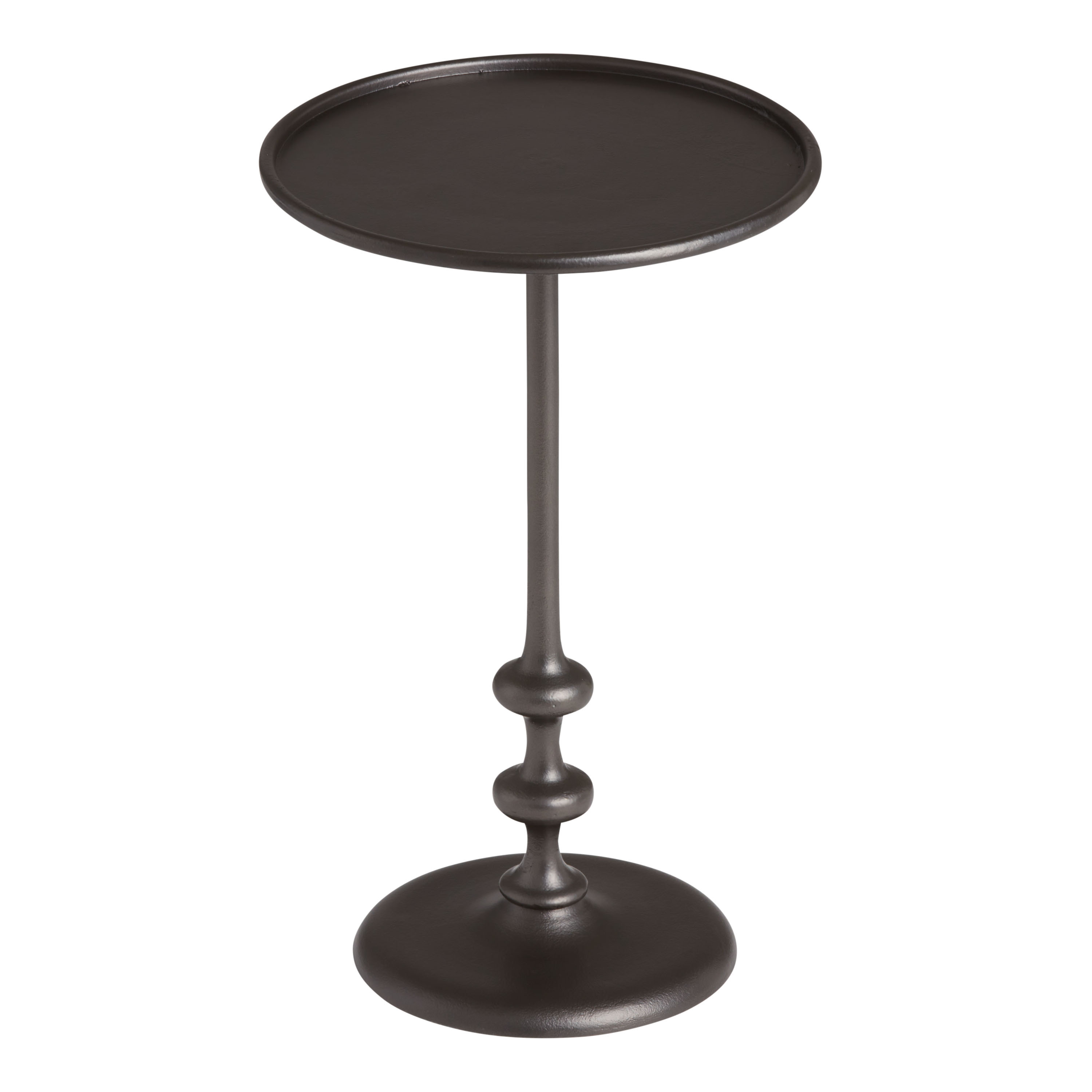 Kitt Round Bobbin End Table | World Market