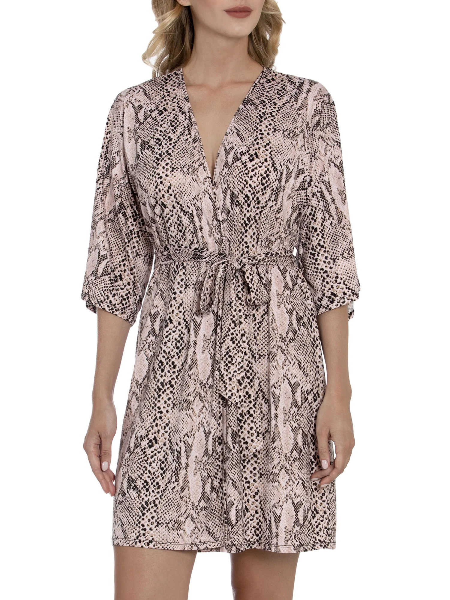 Secret Treasures Women's and Women's Plus Knit Robe | Walmart (US)