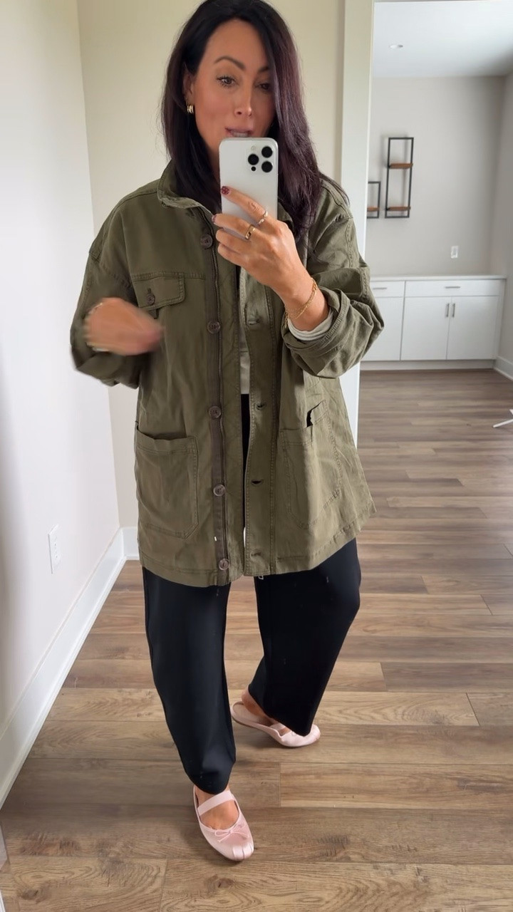 Weekly Target Tuesday finds! 🎯 @Target oversized utility jacket. I love a big jacket for fall and I love the color. Medium in jacket

#LTKootd #LTKdayinmylife #LTKSeasonal