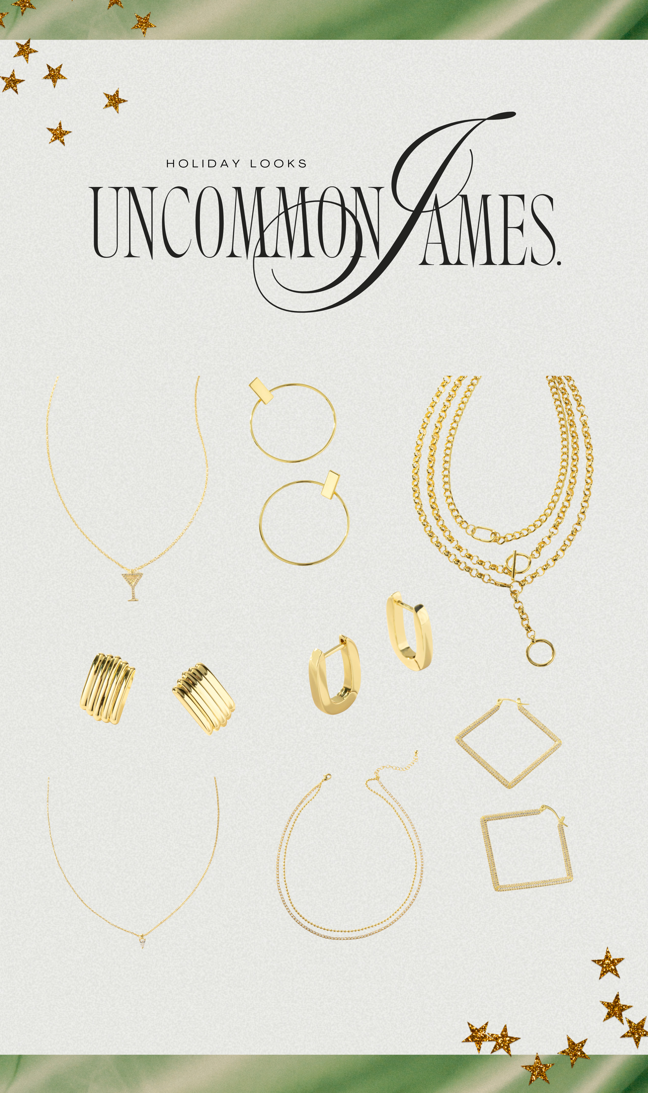 Gorgeous jewelry picks from Uncommon James that will add sparkle to any of your holiday looks. Also, great everyday jewelry pieces to add to your collection. Chic and interesting jewelry pieces. 

 #LTKGiftGuide #LTKHoliday #LTKStyleTip