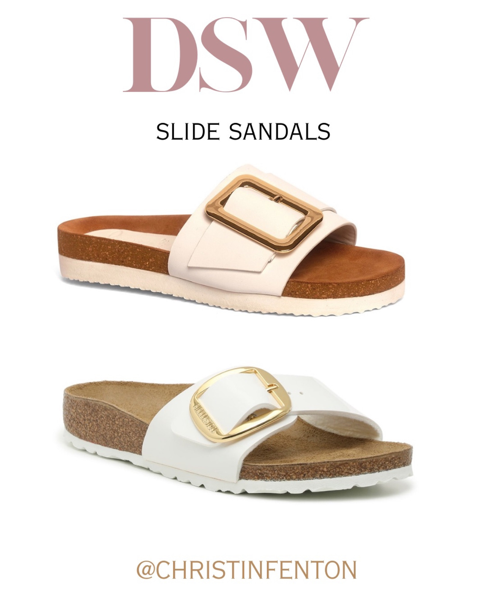 DSW Birkenstock summer slide sandals 🤍 spring shoes, spring sandals, pastel heels, high heel pumps, wedding heels, wedding shoes, sandals, pumps, flip flops, neutral sandals, chunky heels @shop.ltk #liketkit 🥰 Thank you for shoe shopping with me! 🤍 XO Christin  #LTKshoecrush #LTKworkwear #LTKstyletip #LTKcurves #LTKitbag #LTKsalealert #LTKwedding #LTKfit #LTKunder50 #LTKunder100 #LTKworkwear 