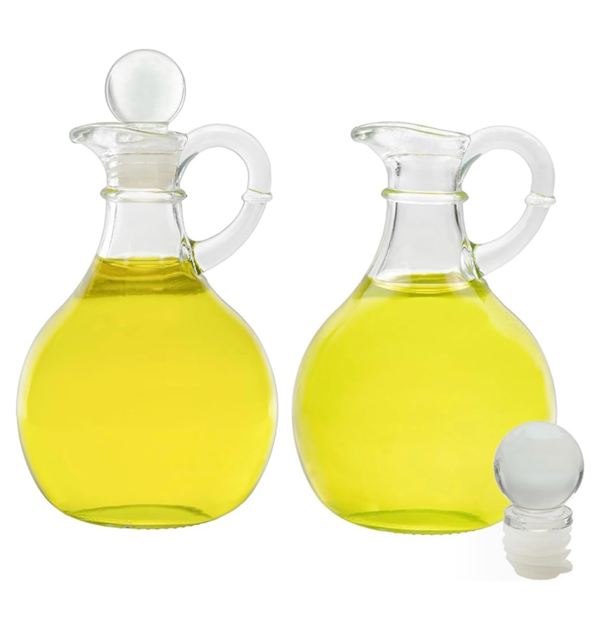Repurchased this beautiful set of 2 glass jars for various kitchen needs! Originally bought to store my syrup and honey to elevate those ugly store jars. Rebought for more because I loved them so! Very classy looking and silicon corkscrew keeps contents airtight and fresh. 

#LTKFindsUnder50 #LTKHome