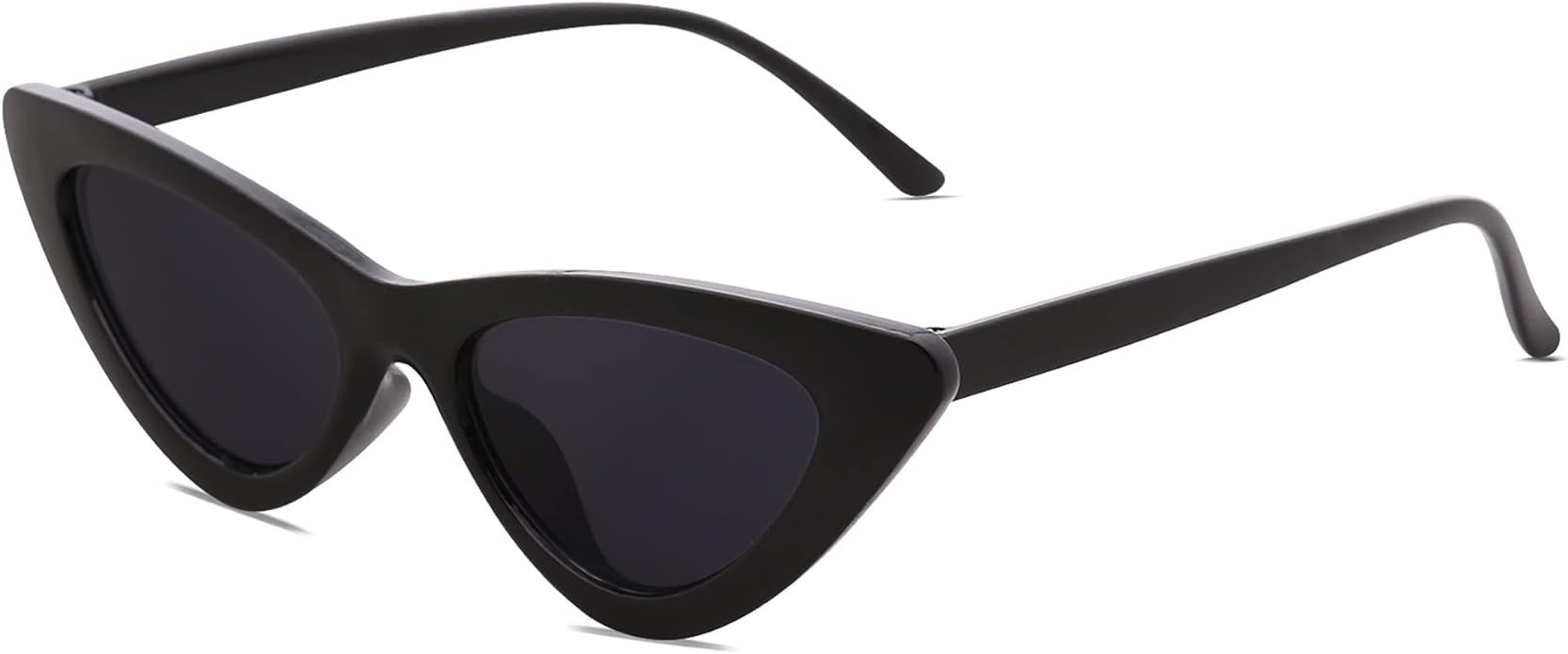 SOJOS Retro Vintage Narrow Cat Eye Sunglasses for Women Clout Goggles Plastic Frame Cardi B SJ204... | Amazon (CA)
