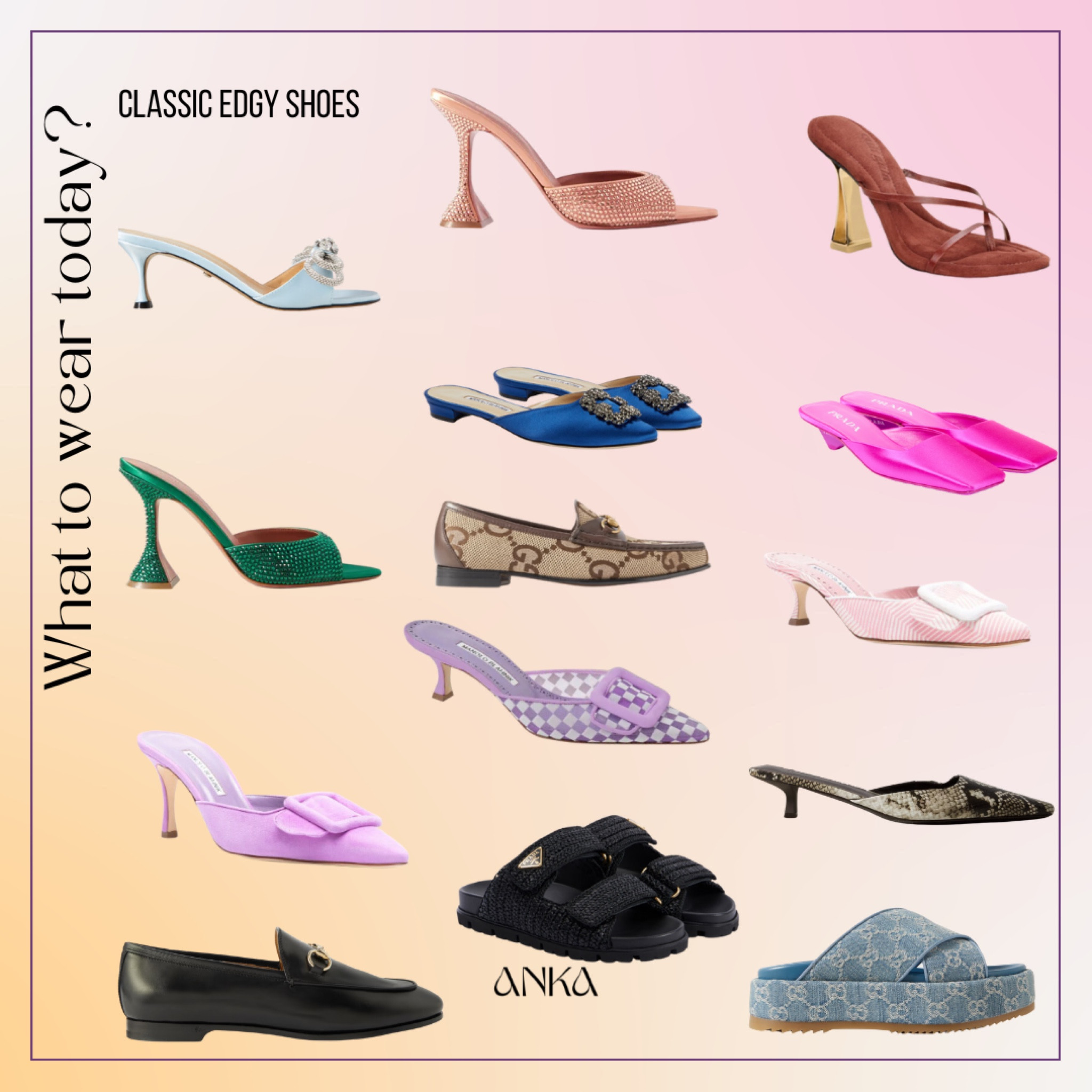 Best spring summer shoes right now 
#manoloblahnik #gucci #prada #staud #cultgaia #mach&mach #aminamuaddj 

#LTKTravel #LTKShoeCrush #LTKSeasonal
