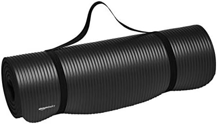 Amazon Basics 1/2-Inch Extra Thick Exercise Yoga Mat | Amazon (US)