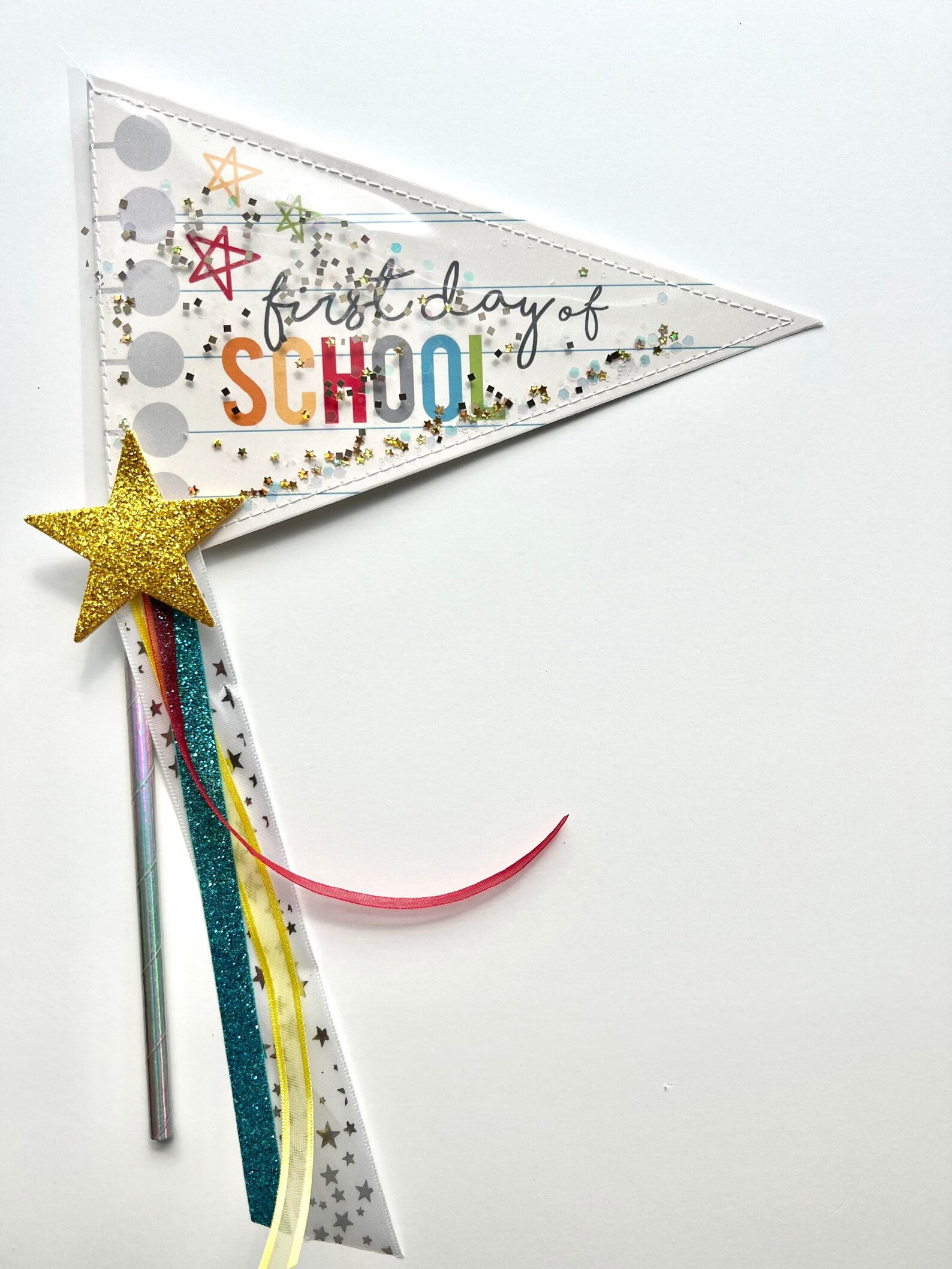 SCHOOL Pennant Shaker Flag - Etsy | Etsy (US)