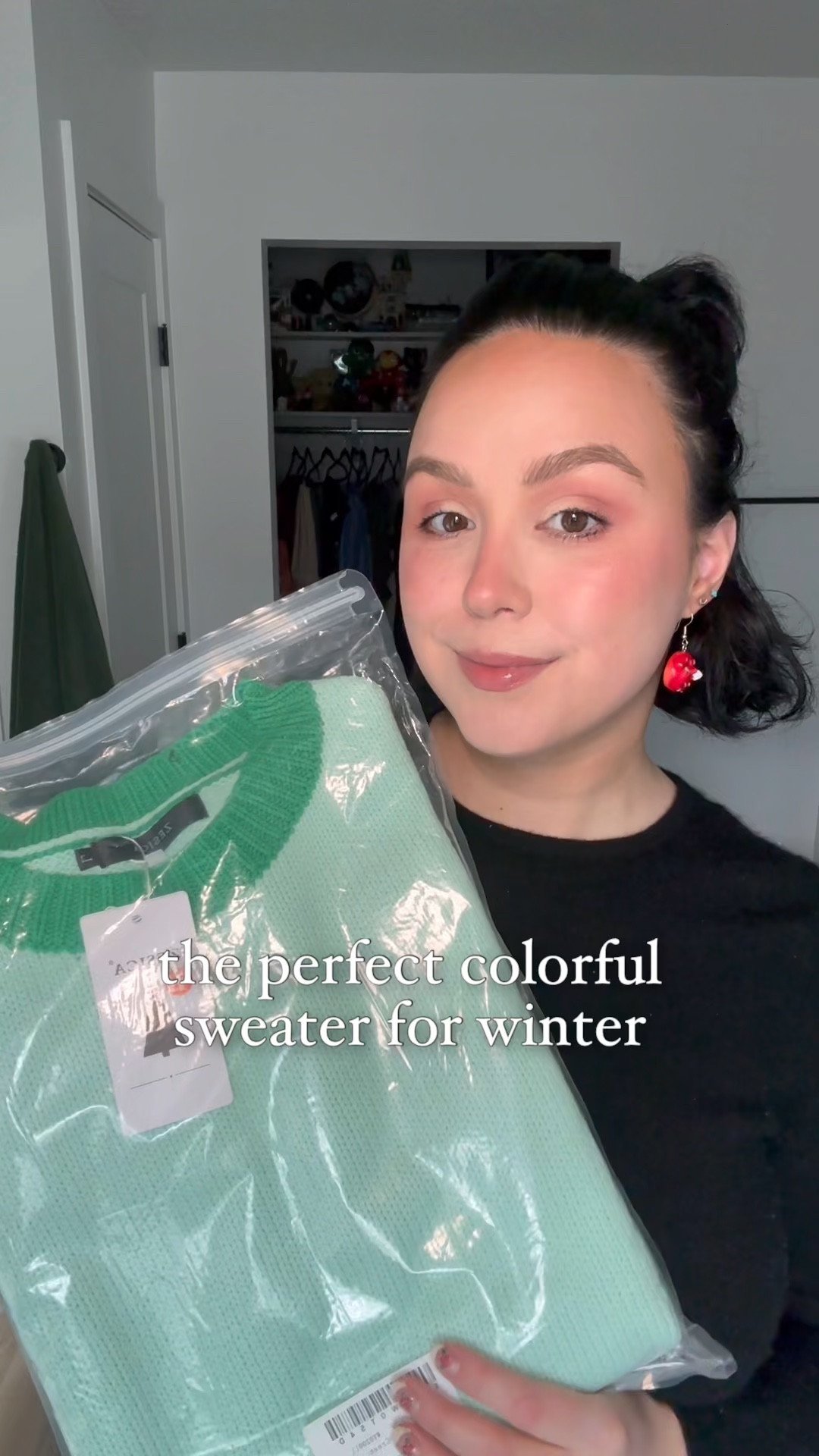 The perfect colorful sweater for winter 

#LTKStyleTip #LTKFindsUnder50 #LTKSeasonal