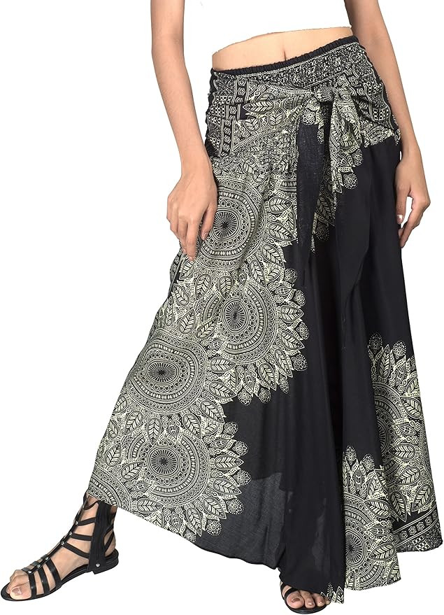 Joob Joob Long Boho Skirt or Midi Dress - Maxi Skirt for Women - Long Wrap Skirt for Summer - Wom... | Amazon (US)