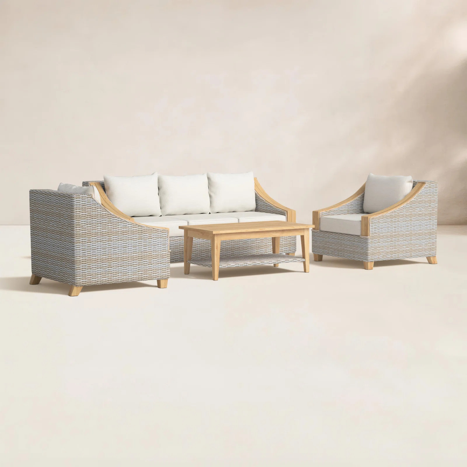 Carlton 5-Person Sunbrella® Patio Seating Group | Birch Lane