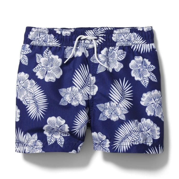 Tropical Floral Swim Trunk | Janie and Jack
