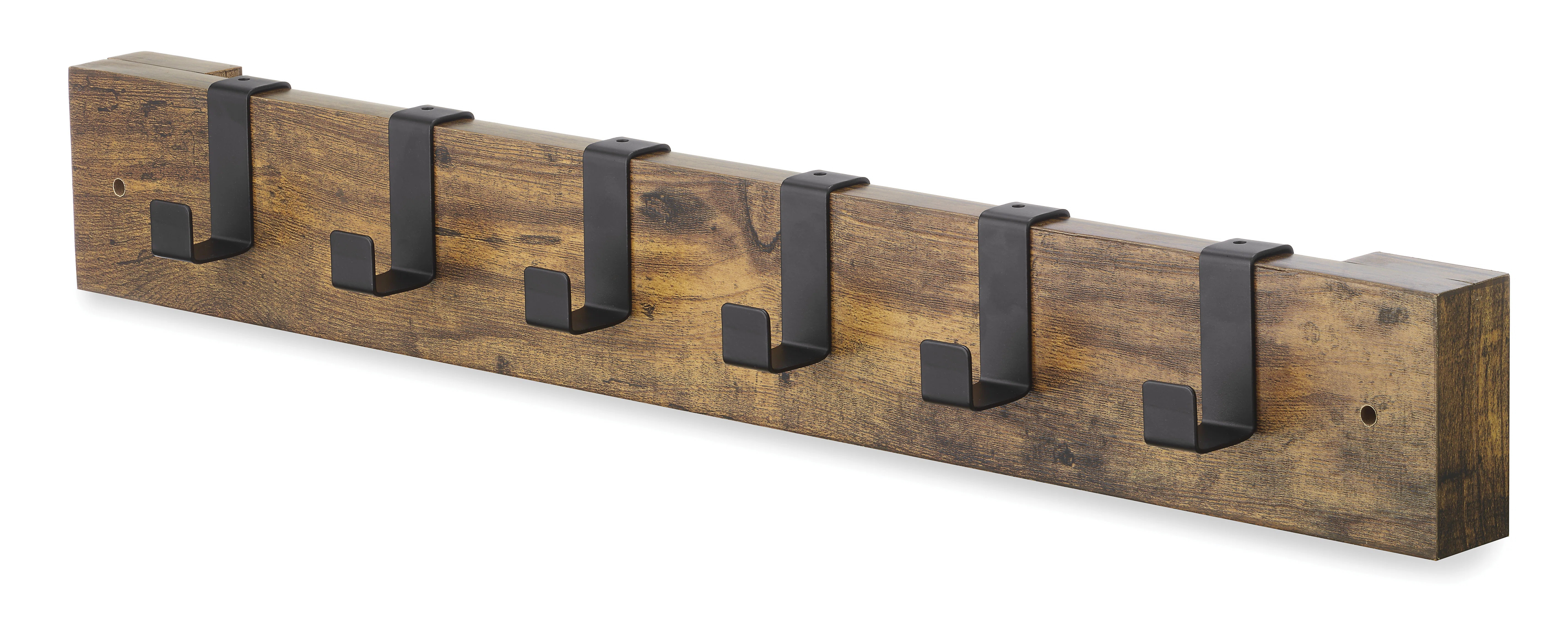 Jerold Wall 6 - Hook Wall Mounted Coat Rack | Wayfair North America