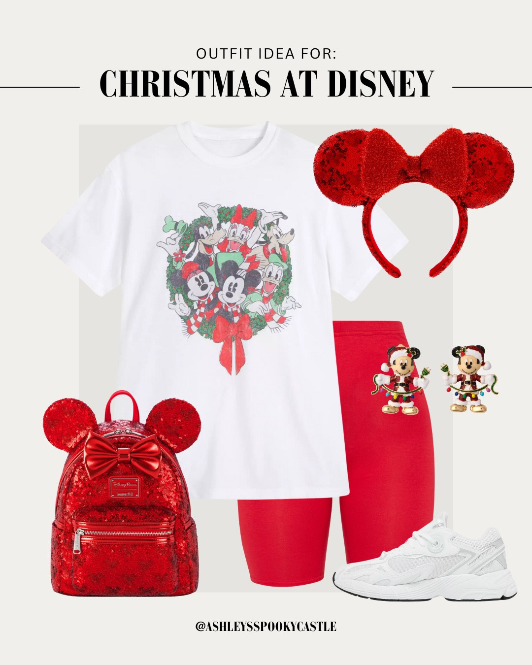 Oversized Disney Christmas tee shirt outfit for Walt Disney World this holiday seasonn

#LTKSeasonal #LTKHoliday #LTKActive