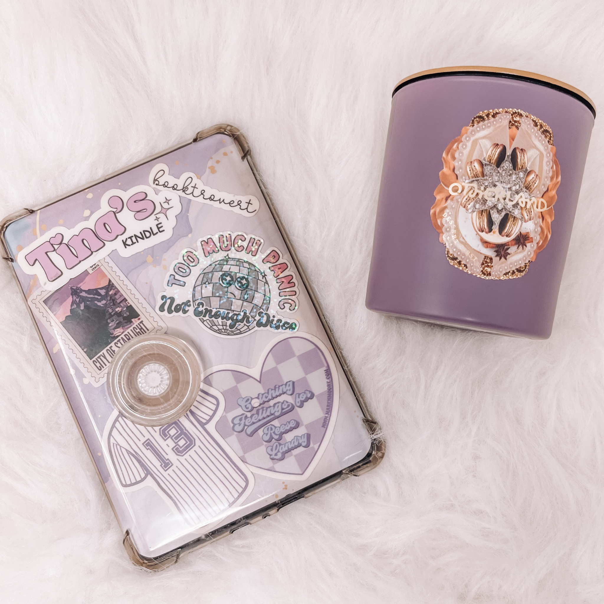 Kindle bookish sticker refresh! 💜💜💜
How cute is the customized sticker with my name on it?! I’m obsessed with it. 😍 Everything is linked/tagged. 🤗
#bookishstickers #kindle #kindlestickers #personalizedsticker #custom 

#LTKSeasonal #LTKfindsunder50 #LTKsalealert