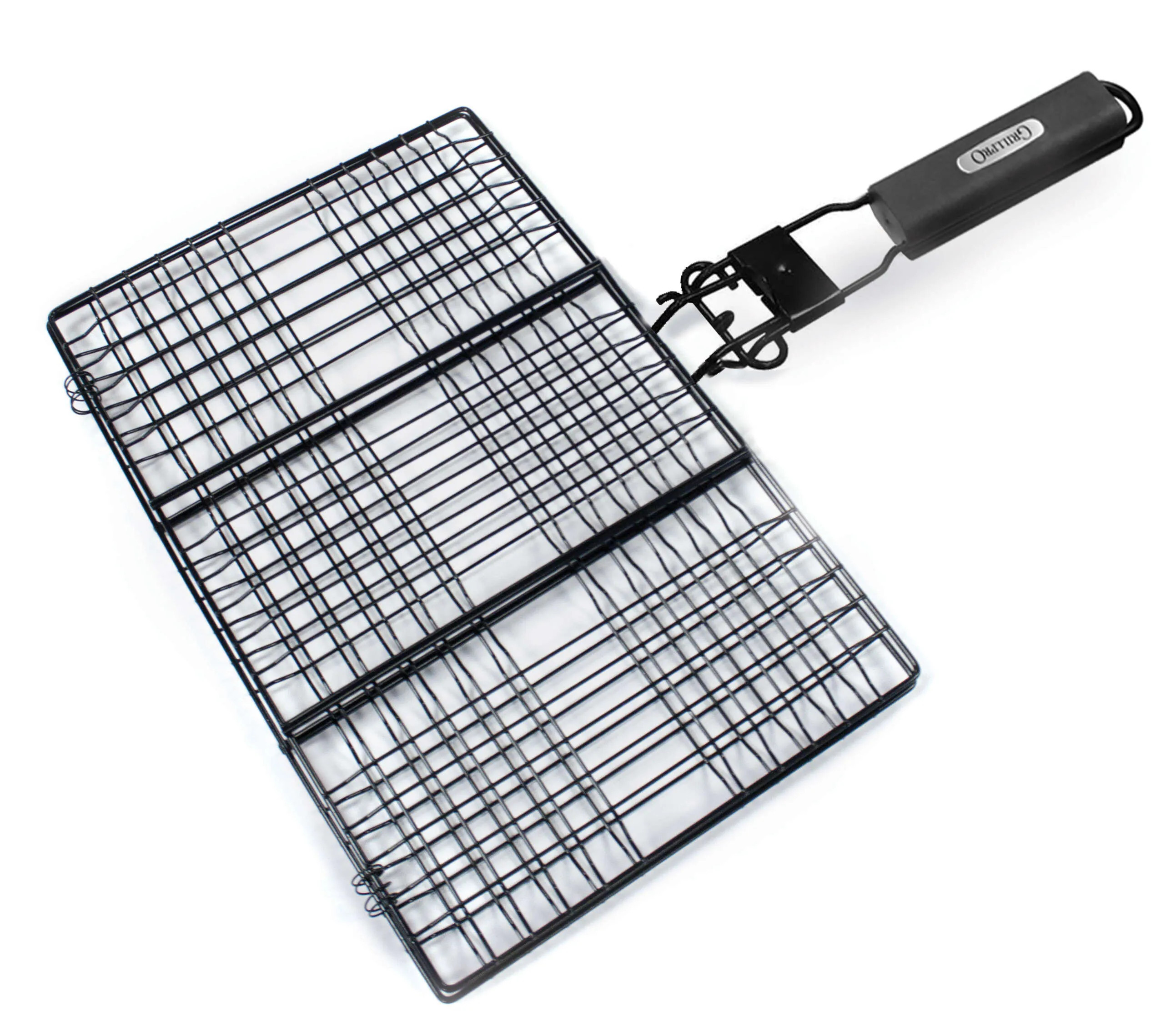 GrillPro Porcelain-Coated Metal Non-Stick Grill basket one_size | 24939 | Lowe's