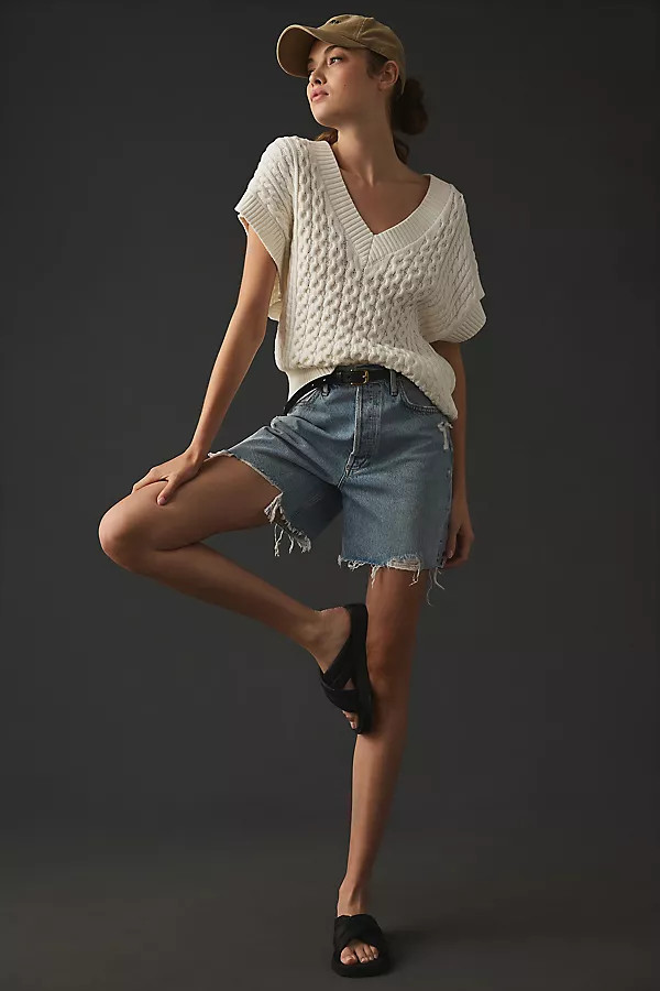 AGOLDE Stella Shorts | Anthropologie (US)