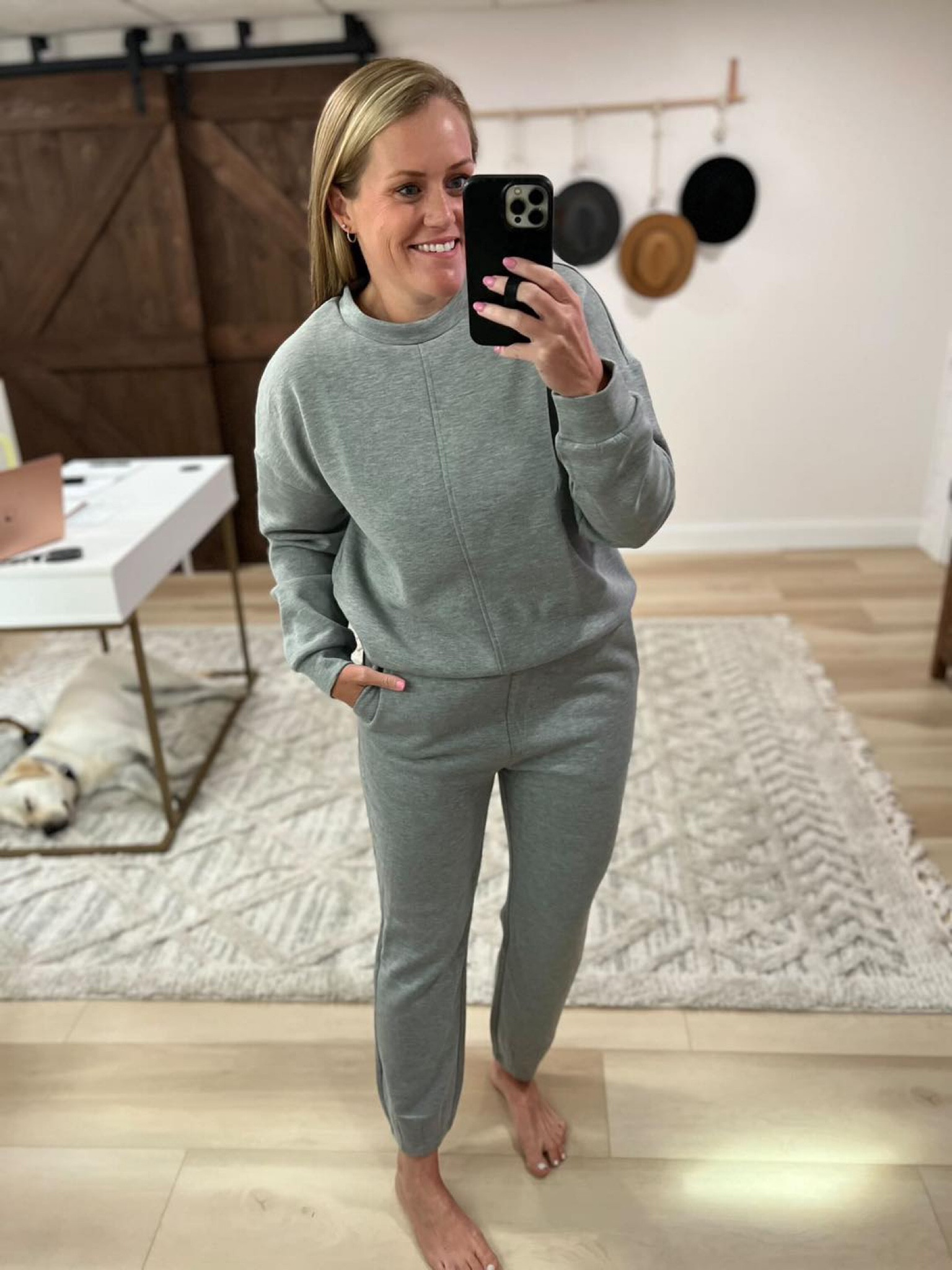 Matching lounge set 

Fits TTS 

Fall outfits  fall fashion  casual outfit  everyday style  Jeans Amazon finds 


#LTKstyletip #LTKSeasonal #LTKunder50