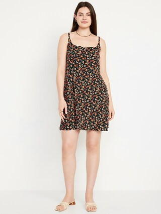 Fit &amp; Flare Cami Mini Dress | Old Navy (US)