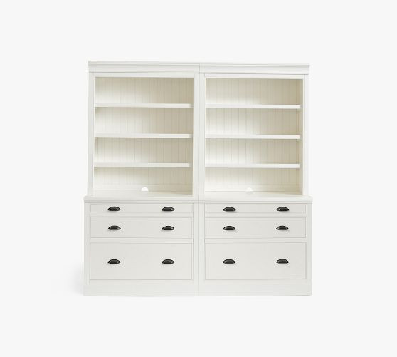 Aubrey Storage Shelf with File Cabinet (36"- 108") ​ | Pottery Barn (US)