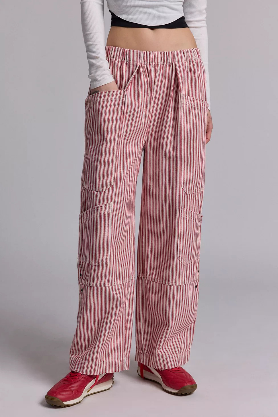 BDG Charlie Printed Wide-Leg Pant | Urban Outfitters (US and RoW)