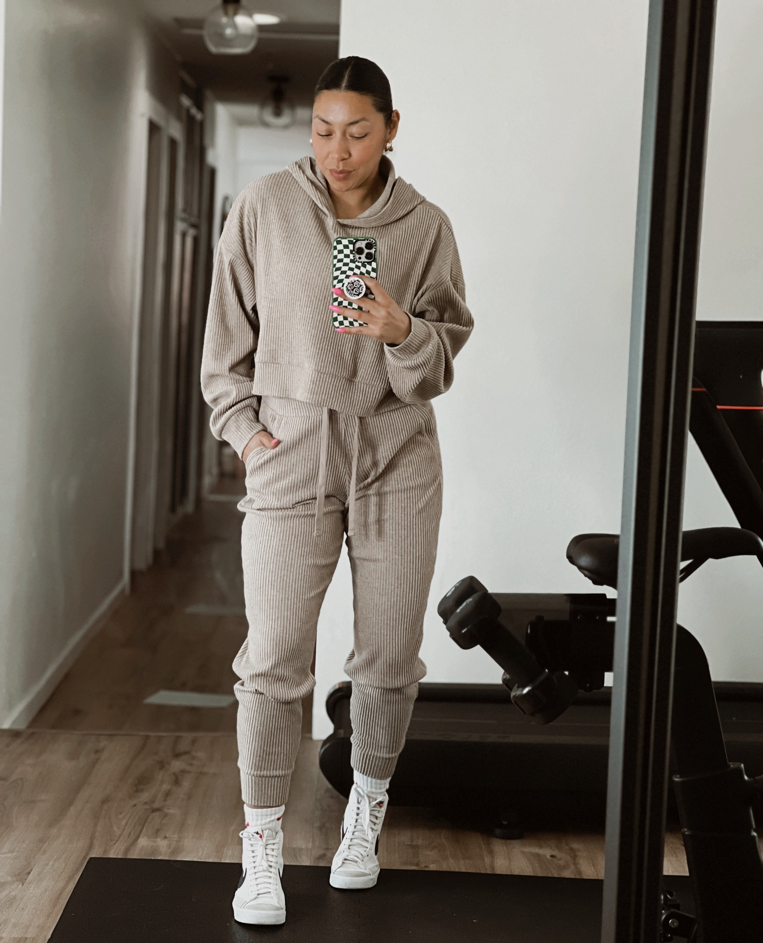 I have this loungewear  set from Alo I. 3 different colors!!! I love it so much! Especially for days that I need to run errands. #alo #fashion #loungewear #aestheticoutfits

#LTKstyletip #LTKfitness #LTKshoecrush