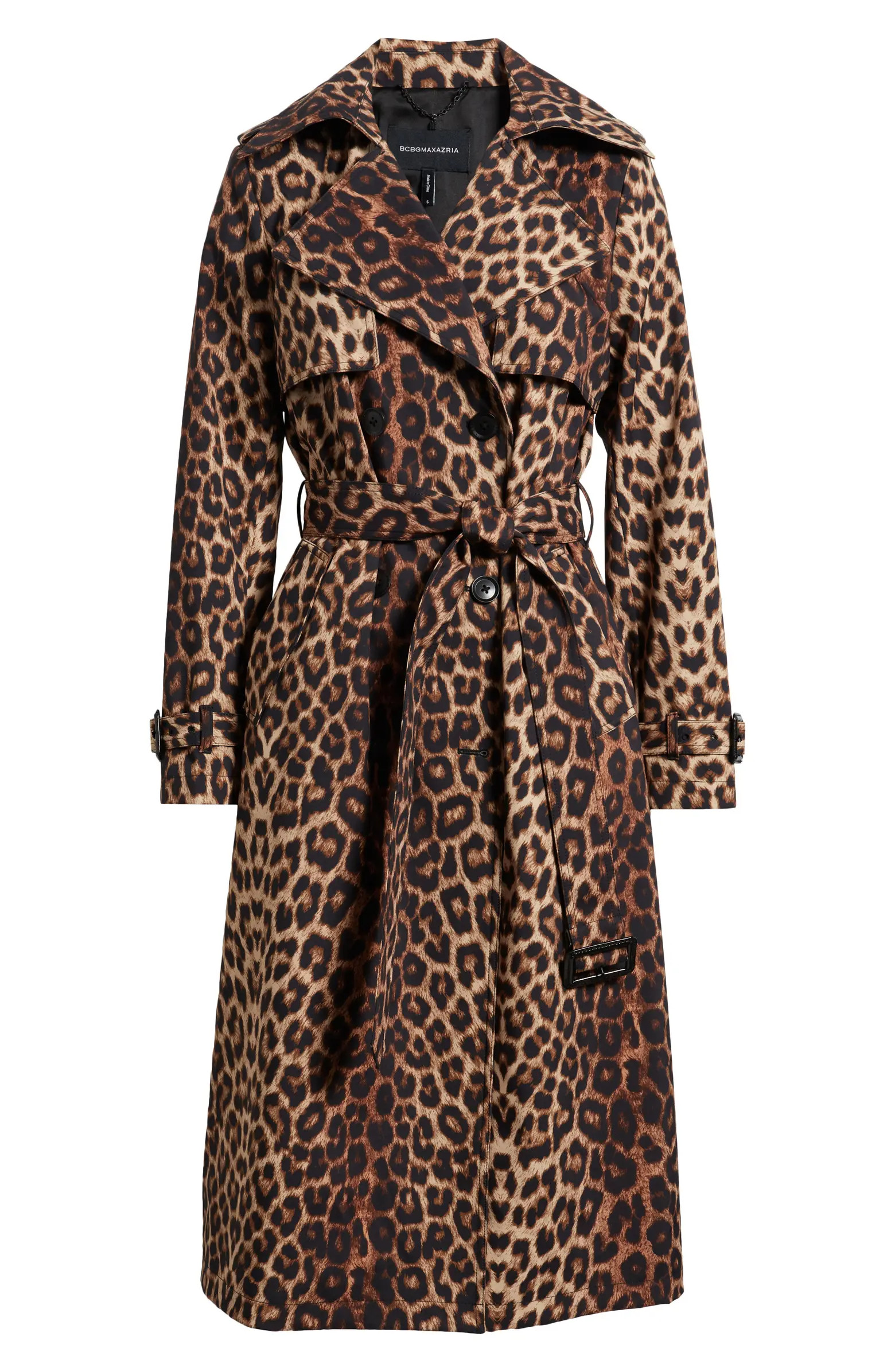 Animal Print Trench Coat | Nordstrom