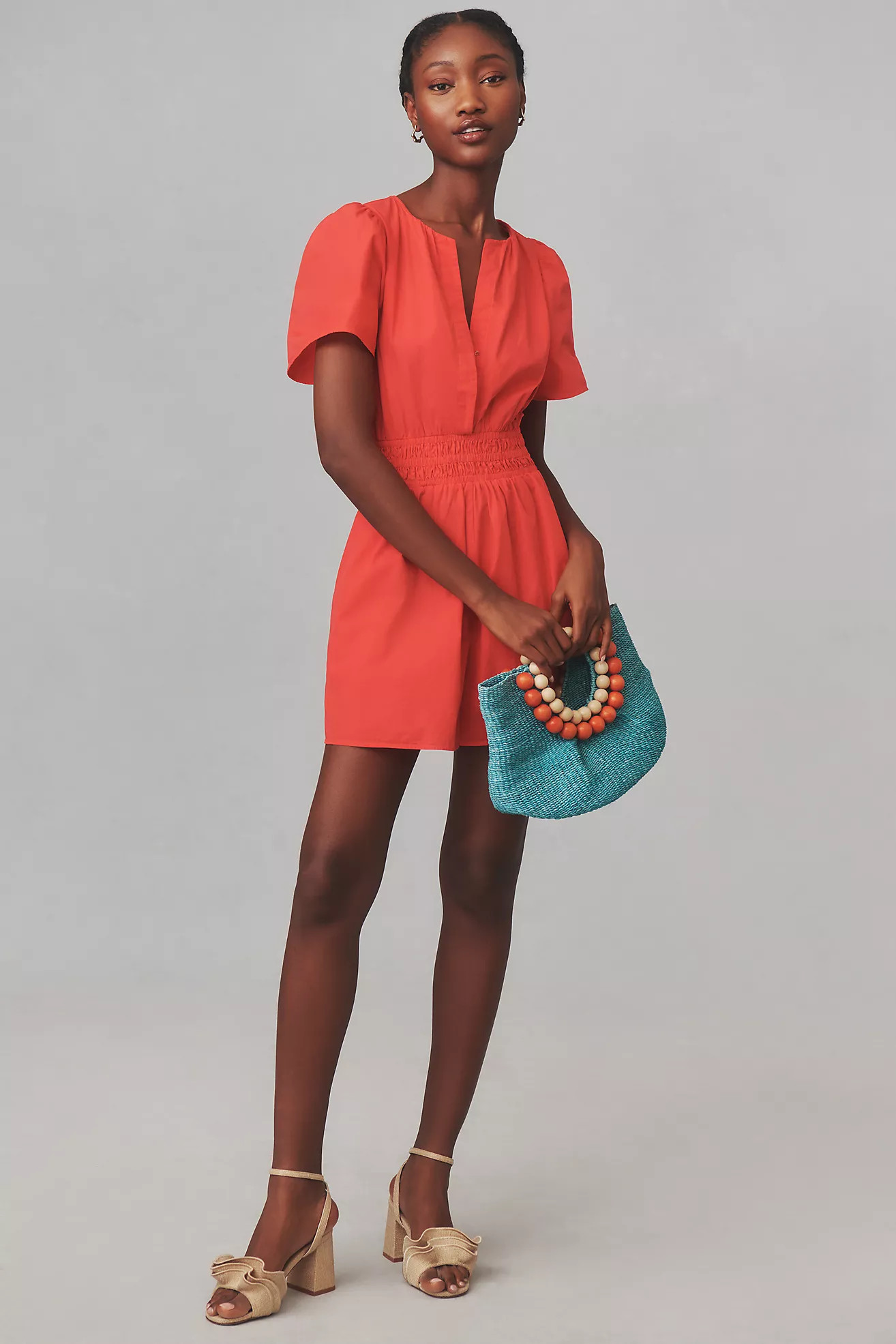 The Somerset Romper: Poplin Edition | Anthropologie (US)