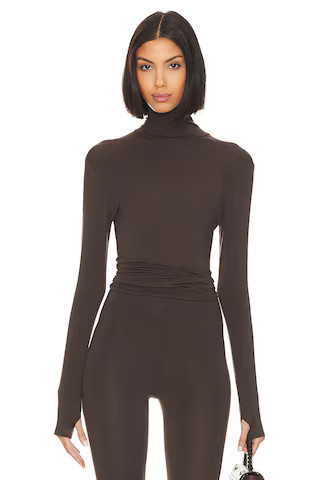 Slim Fit Long Sleeve Turtle Top
                    
                    Norma Kamali | Revolve Clothing (Global)