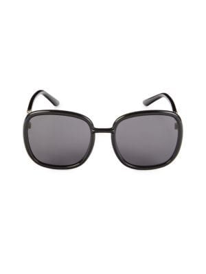 57MM Square Horesbit Sunglasses | Saks Fifth Avenue OFF 5TH