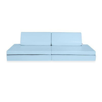 Foamnasium Blocksy Kids' 4pc Couch - Baby Blue | Target