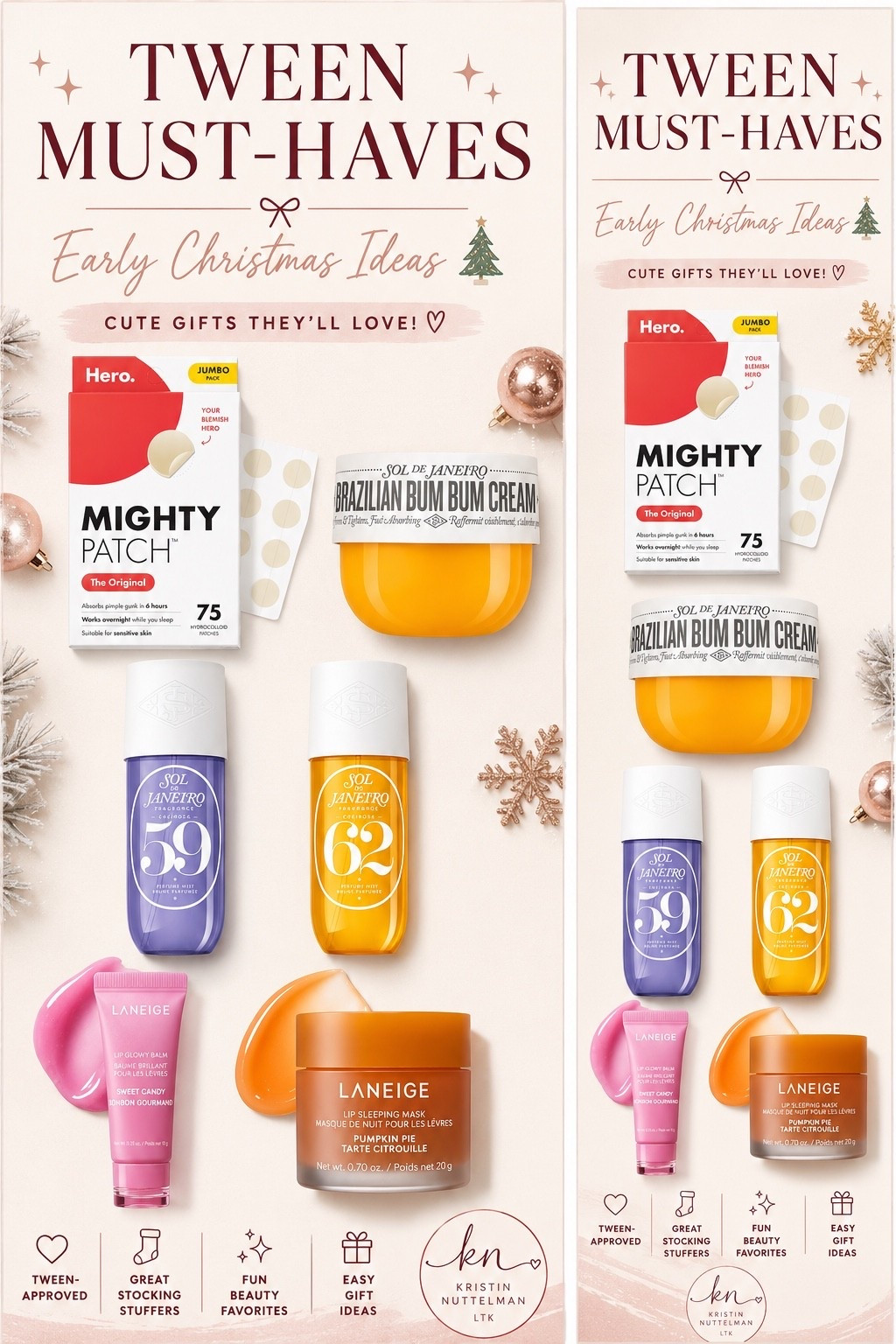 🎄 Starting my Christmas shopping early and these are some of the tween favorites on our list this year!

Perfect for stockings, birthdays, or little surprise gifts. 💕✨

#LTKGiftGuide #TweenGiftIdeas #ChristmasIdeas #StockingStuffers #LTKKids #HolidayGiftGuide

#LTKSaleAlert #LTKBeauty #LTKselfcare