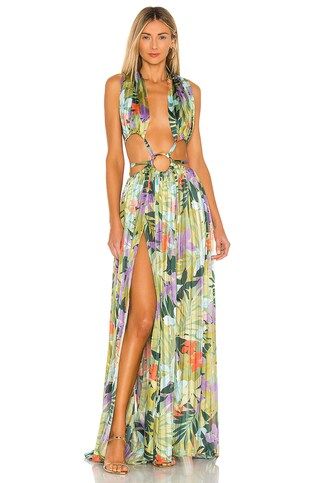 Bronx and Banco Tropics Maxi Dress in Multicolor from Revolve.com | Revolve Clothing (Global)