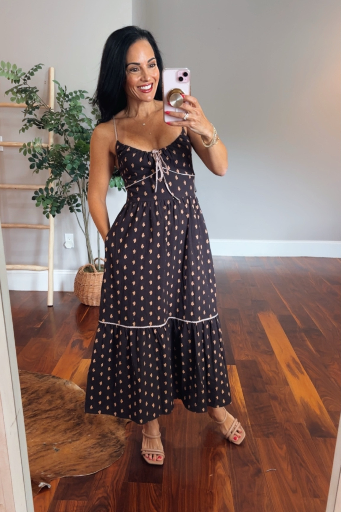 Target brown sundress 

#LTKOver40 #LTKSeasonal #LTKootd