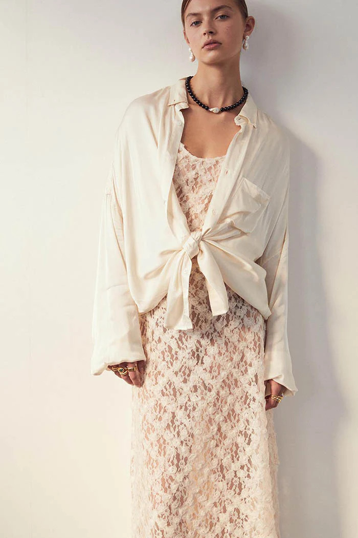 Keris Skirt in Cream Pre-Order | Reliquia Collective & Blanca