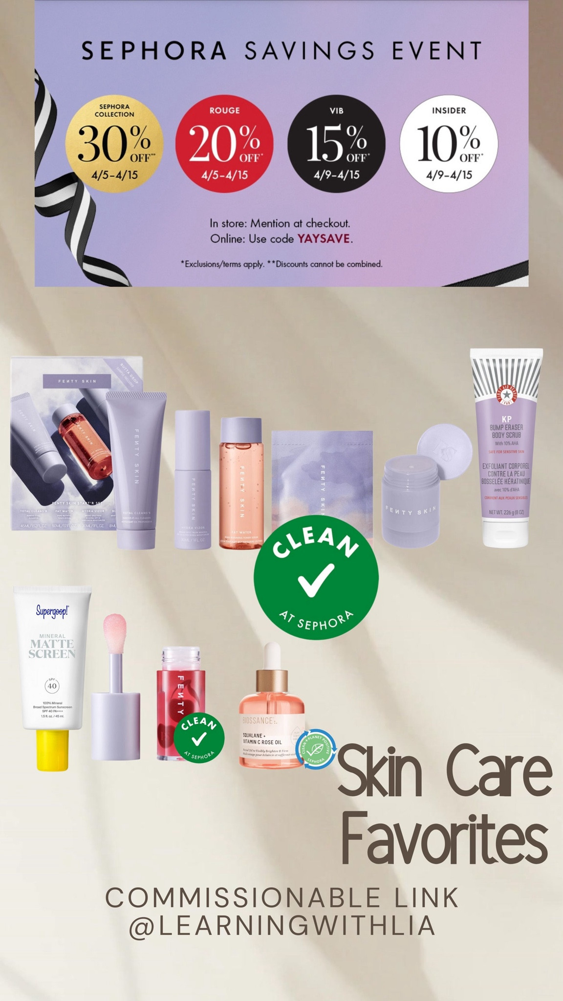 Sephora Savings Event: Skin Care Favorites 

#LTKxSephora #LTKsalealert #LTKbeauty