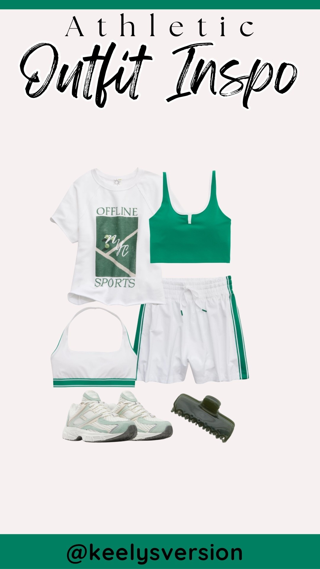 Athletic outfit inspo 💚

#aerie

#LTKootd #LTKSaleAlert #LTKSeasonal