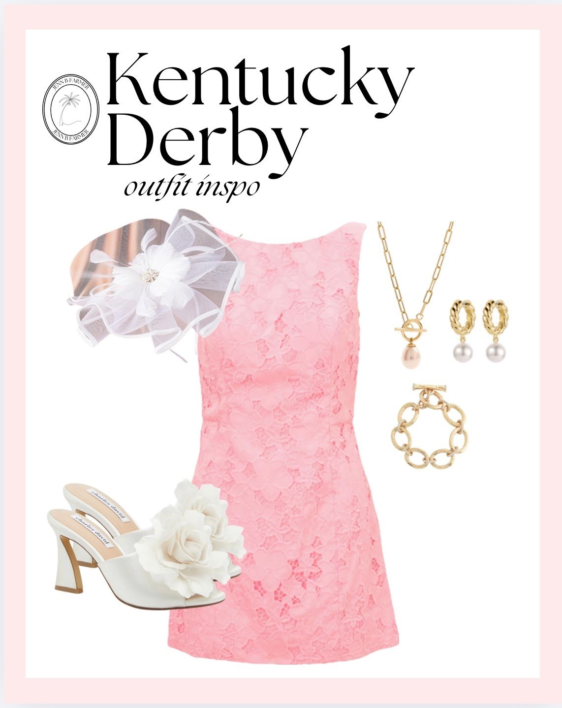 This Lilly Pulitzer dress is a classy one for the Kentucky Derby! Dress it up with statement hat and shoes!

Outfit idea, Kentucky Derby outfit, pink dress, Lilly Pulitzer, gold jewelry, Kentucky Derby hat

#LTKootd #LTKFestival #LTKSeasonal