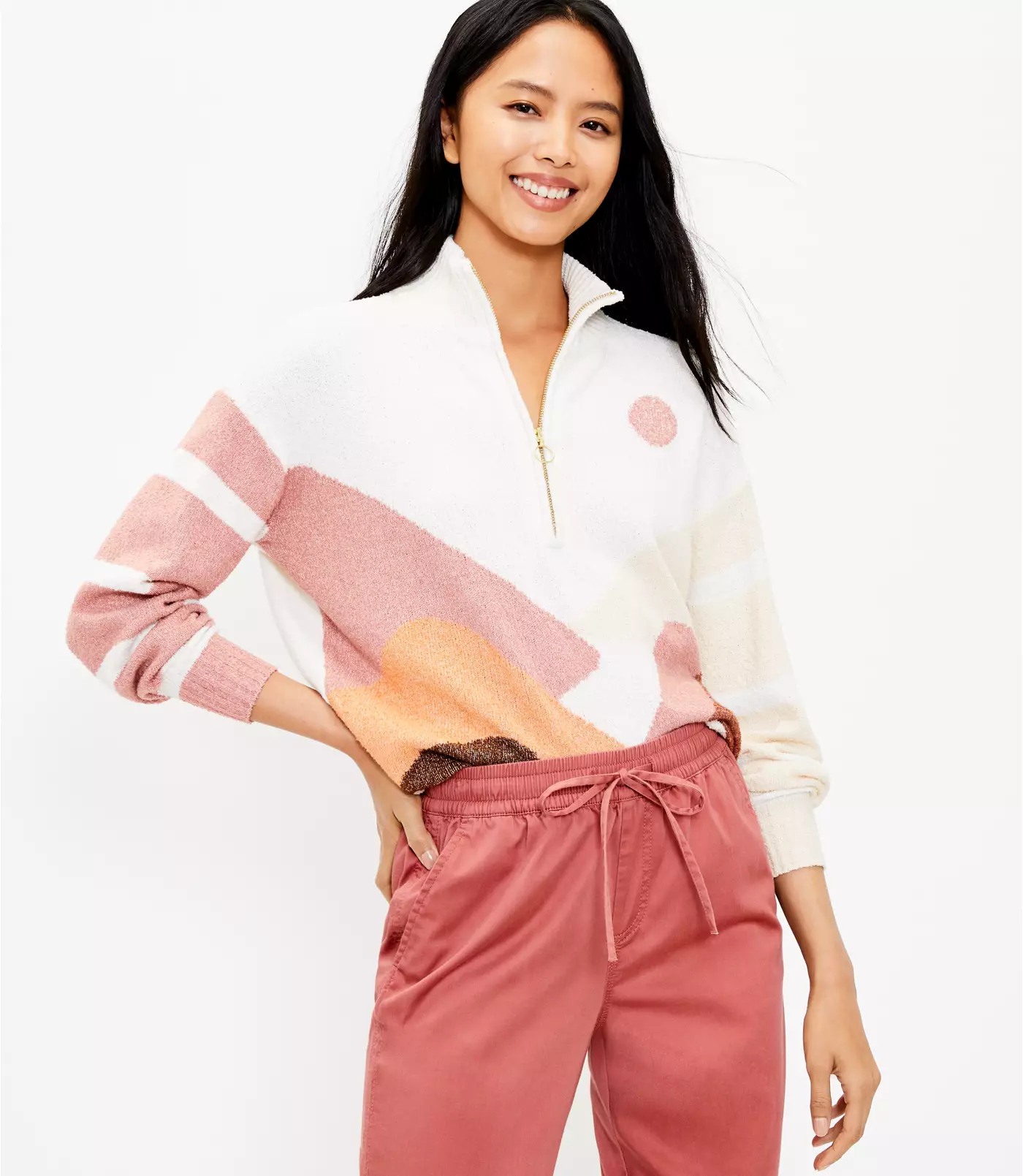 Petite Lou & Grey Mountainside Sweater | LOFT