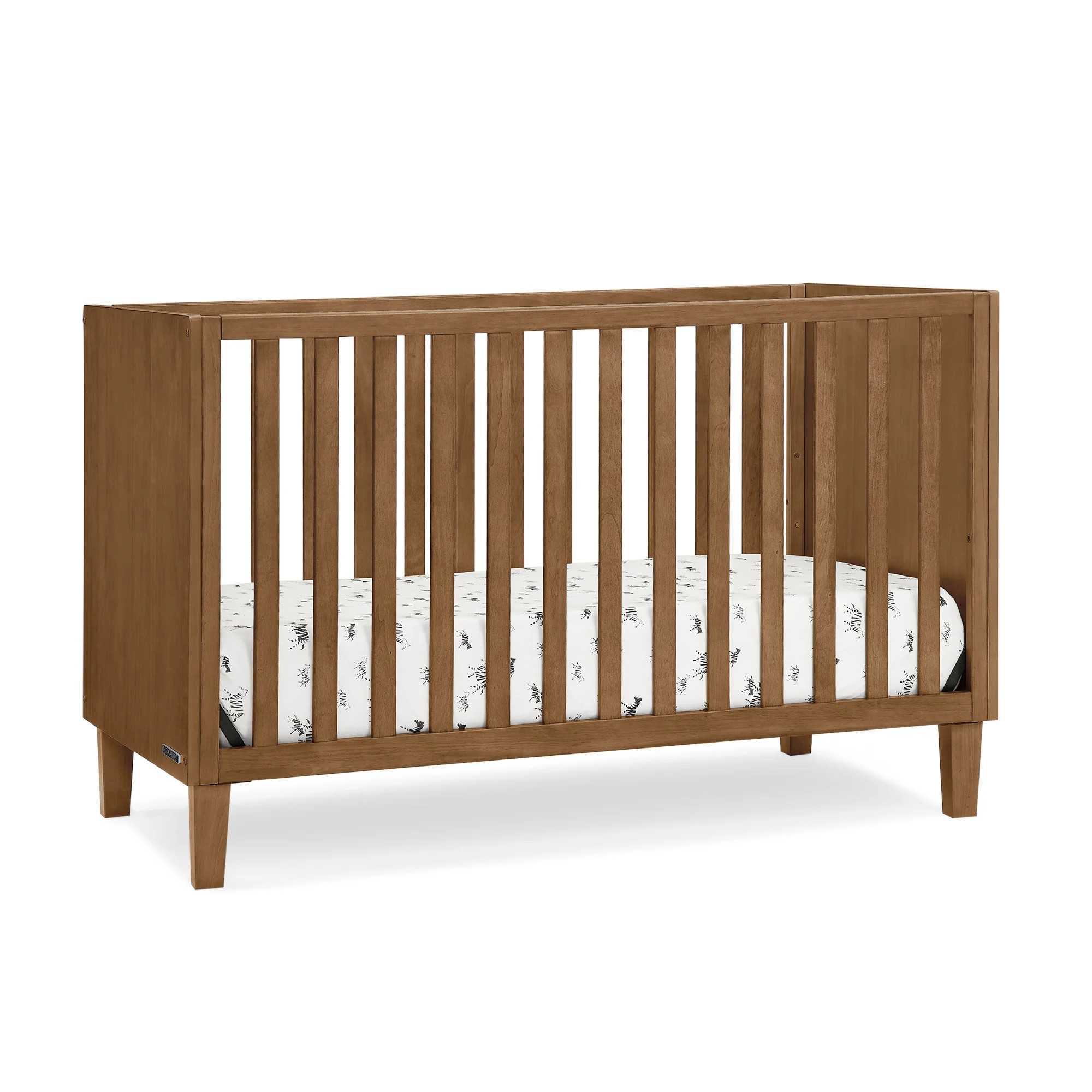 Delta Children Sonny 4-in-1 Convertible Baby Crib, Chestnut | Walmart (US)